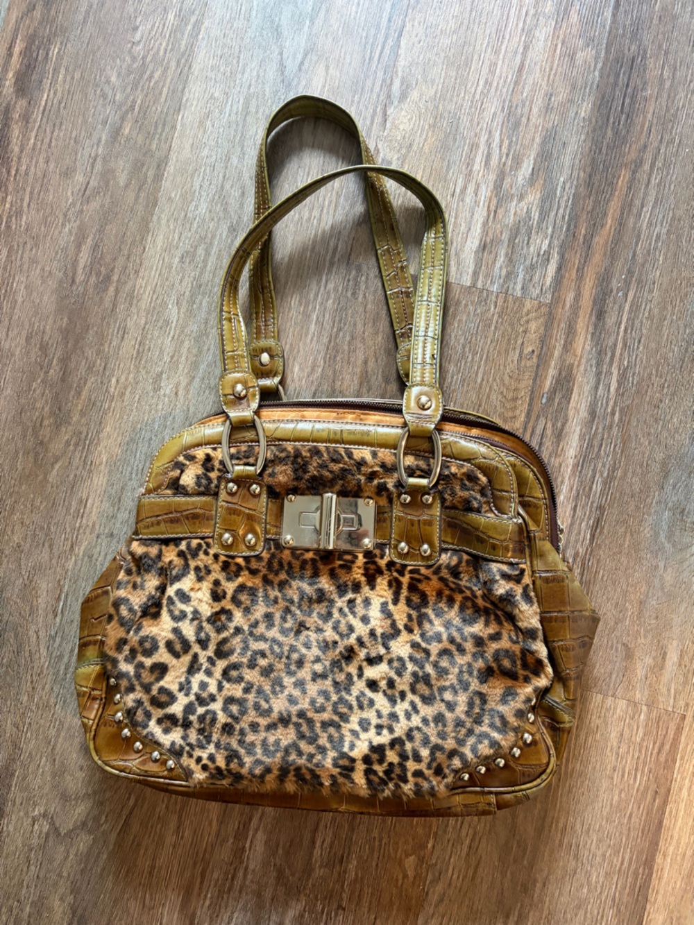 Leopard Print Tote Bag
